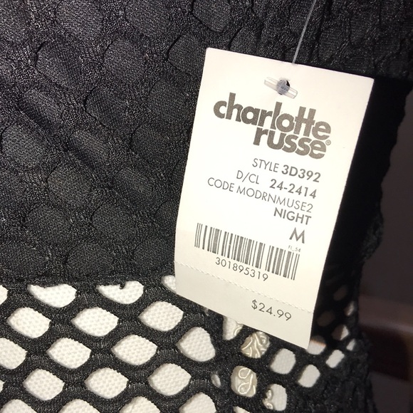 Charlotte Russe Sleeveless black dress, Modern Muse 2, size M, NWT! - Picture 9 of 12